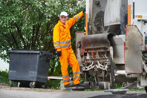 Eco-friendly disposal during garage clearance in Battersea