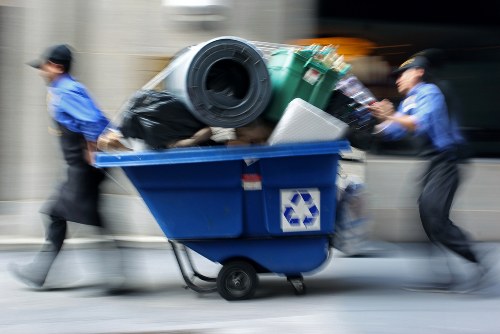 House clearance process with organized sorting in Battersea